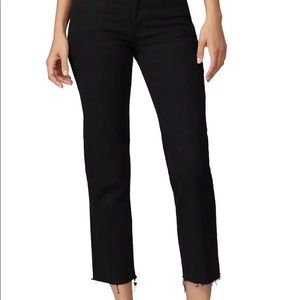 RE/DONE high rise Stovepipe black jeans